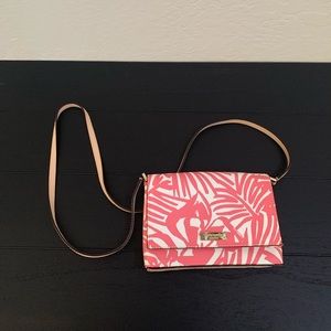 EUC Kate Spade Pink & White Purse
